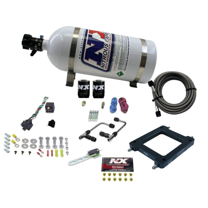 Nitrous Express Dominator Gemini Stage 6 Nitrous Kit (50-300HP) w/10lb Bottle-thumbmail-2