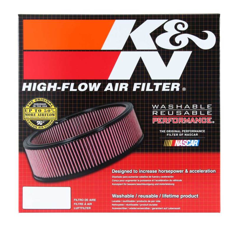K&N Universal Round Air Filter 9in OD / 7-1/2in ID / 4in Height-thumbmail-10