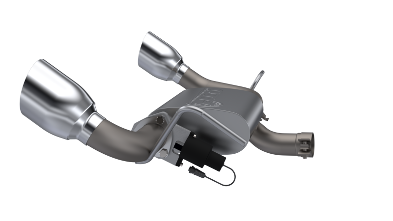 QTP 2018 Jeep Wrangler JL 304SS Screamer Cat-Back Exhaust 4DR w/4in Tips-thumbmail-4