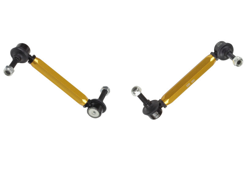 Whiteline 07+ Nissan Skyline R35 GT-R Rear Swaybar link kit h/duty-adjustable steel ball-thumbmail-6