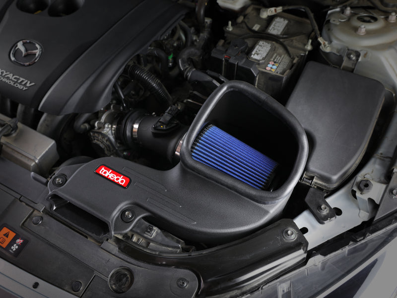 aFe Takeda Stage-2 Cold Air Intake System Pro 5R 14-18 Mazda 3 L4-2.0 - Black-thumbmail-2