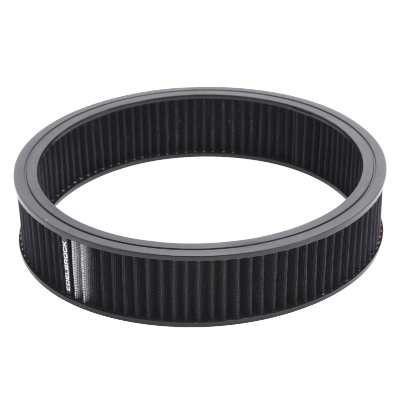 Edelbrock Air Cleaner Element Pro-Flo 3In Tall 14In Diameter Black-thumbmail-2