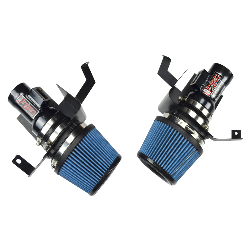 Injen 07-08 350Z 3.5L V6  Air Fusion and Air Horns Black Short Ram Intake-thumbmail-2