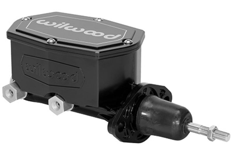 Wilwood Corvette C2 Compact Tandem Master Cylinder - 7/8in Bore Black-thumbmail-1