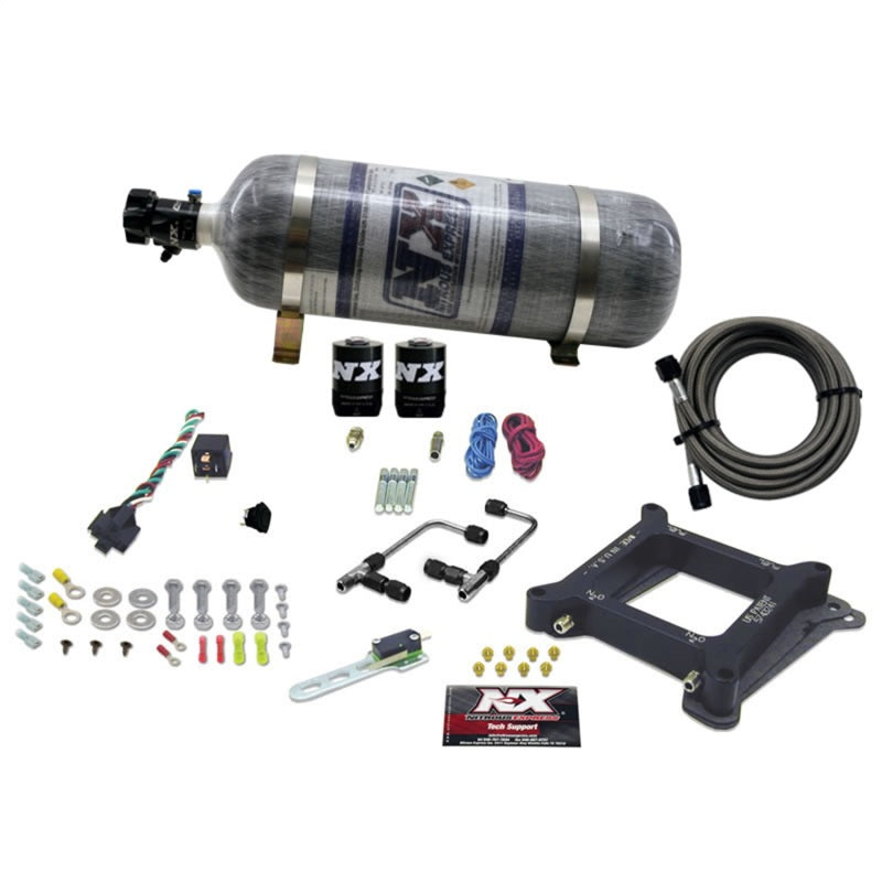 Nitrous Express 4150 Gemini Stage 6 Alcohol Nitrous Kit w/Composite Bottle-thumbmail-2