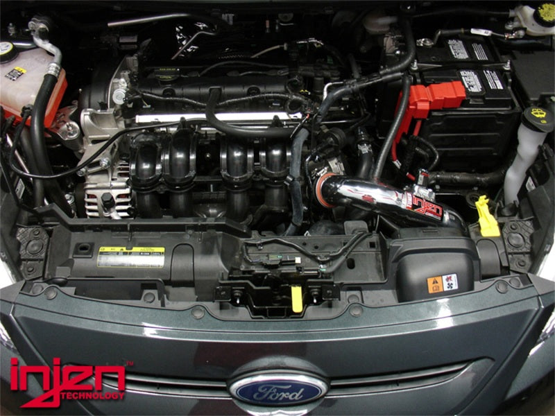Injen 14-19 Ford Fiesta 1.6L Polished Cold Air Intake-thumbmail-4