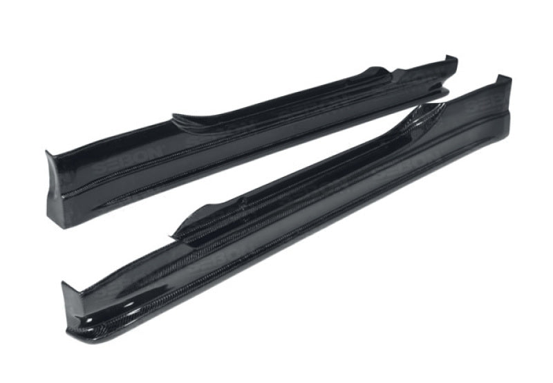 Seibon 02-08 Nissan 350Z CW Carbon Fiber Side Skirts-thumbmail-5
