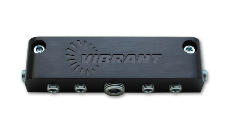 Vibrant Aluminum Vacuum Manifold (new design) - Black-thumbmail-2