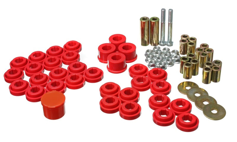 Energy Suspension Chrysler/Dodge Red Rear End Control Arm Bushing Set-thumbmail-2