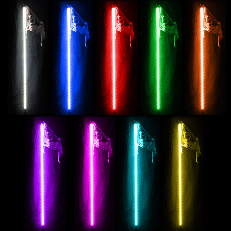 Oracle Off-Road 4ft LED Whip - ColorSHIFT-thumbmail-21