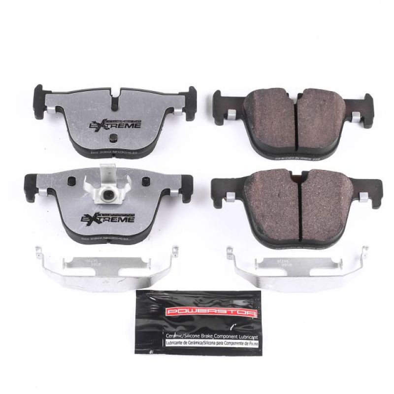 Power Stop 2016 BMW 328i Rear Z26 Extreme Street Brake Pads w/Hardware-thumbmail-1