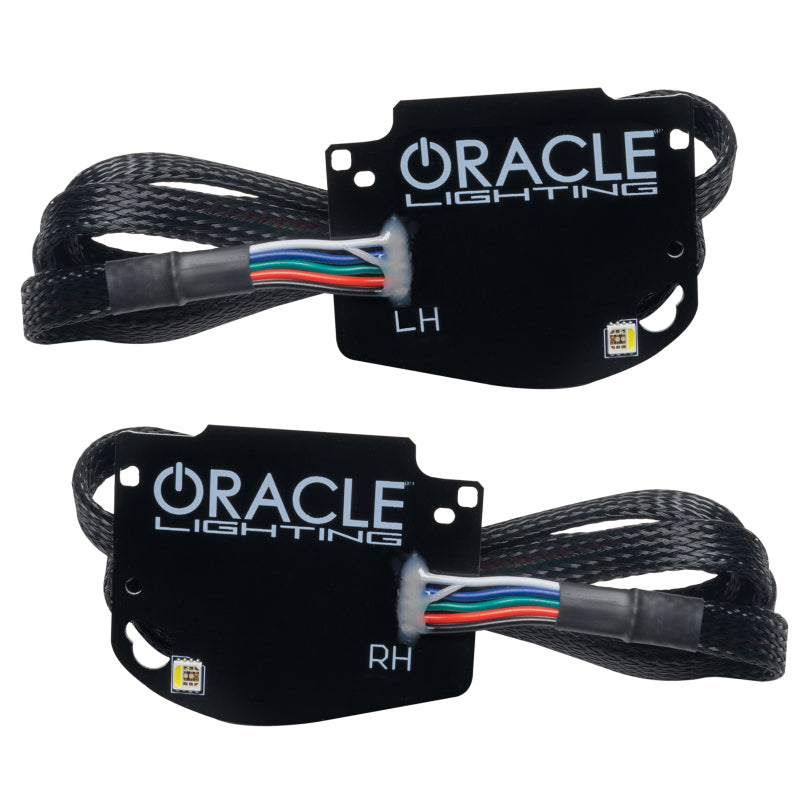 Oracle 19-21 Chevy Camaro SS/RS RGBW+A Headlight DRL Upgrade Kit - ColorSHIFT-thumbmail-2