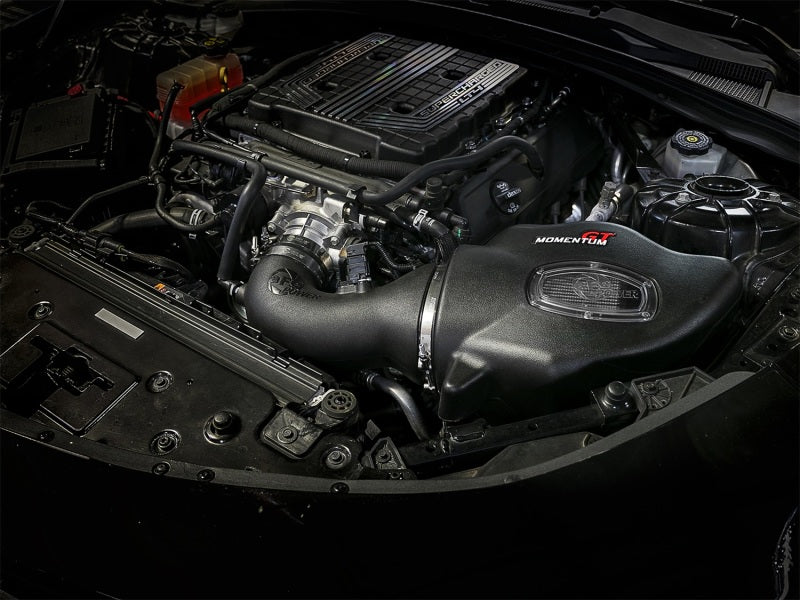 aFe Momentum GT Pro DRY S Cold Air Intake System 2017 Chevrolet Camaro ZL1 V8 6.2L (sc)-thumbmail-2