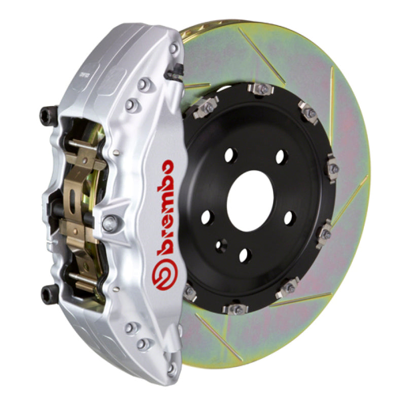 Brembo 14-18 1500 Sierra Exc Alum Fr Knuckl Fr GT BBK 6Pis Cast 2pc 380x34 2pc Rtr Slot Type1-Silv-thumbmail-1