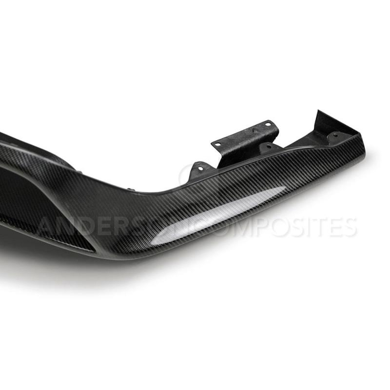 Anderson Composites 15-16 Ford Mustang R-Style Carbon Fiber Rear Valance (for Quad Tip Exhaust)-thumbmail-7
