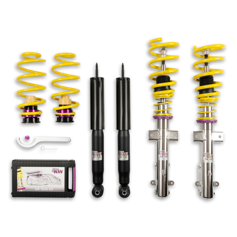 KW Coilover Kit V1 Ford Mustang Coupe + Convertible; excl. Shelby GT500-thumbmail-2
