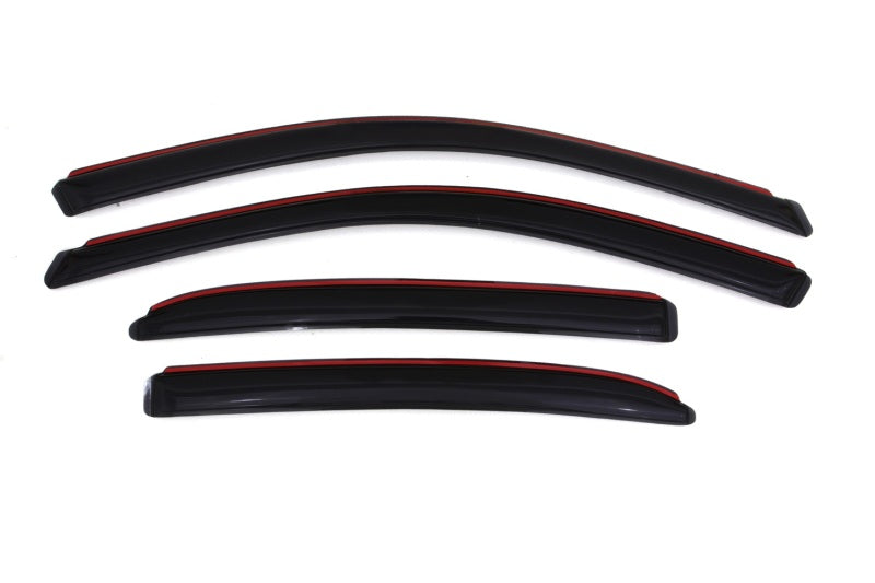 AVS 03-07 Honda Accord Ventvisor In-Channel Front & Rear Window Deflectors 4pc - Smoke-thumbmail-4