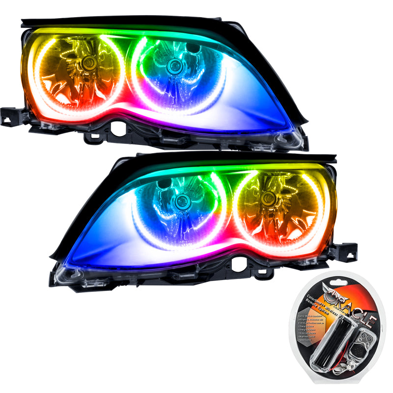Oracle 02-05 BMW 3 Series SMD HL - Black - ColorSHIFT-thumbmail-2
