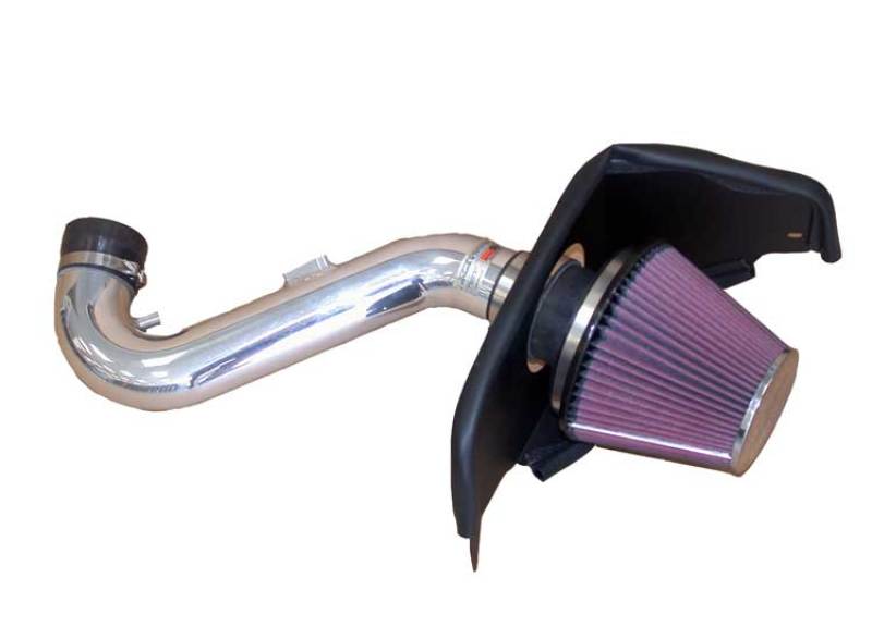 K&N 05-09 Ford Mustang V6 4.0L  Polished Typhoon Short Ram Intake-thumbmail-3