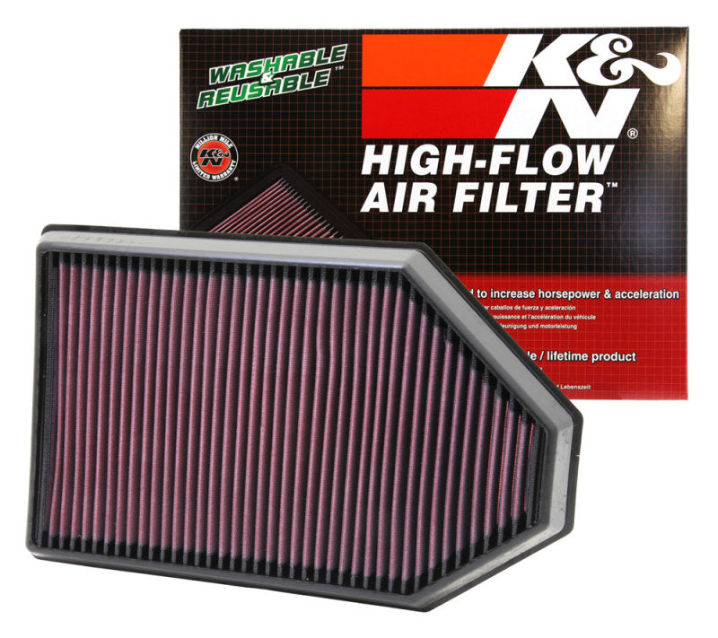 K&N Replacement Air Filter for 11 Chrysler 300/300C / Challenger 3.6L/5.7L/6.4L / Charger 3.6L/5.7L-thumbmail-18
