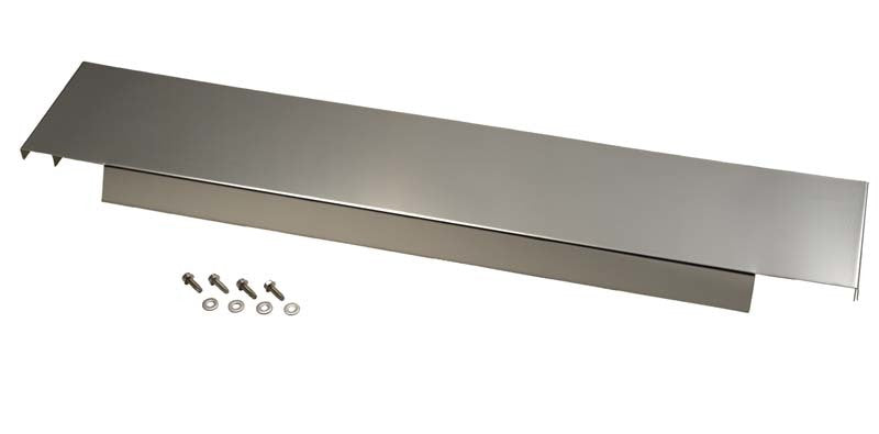 Kentrol 87-95 Jeep Wrangler YJ 410 Stainless Frame Cover - Polished Silver-thumbmail-1