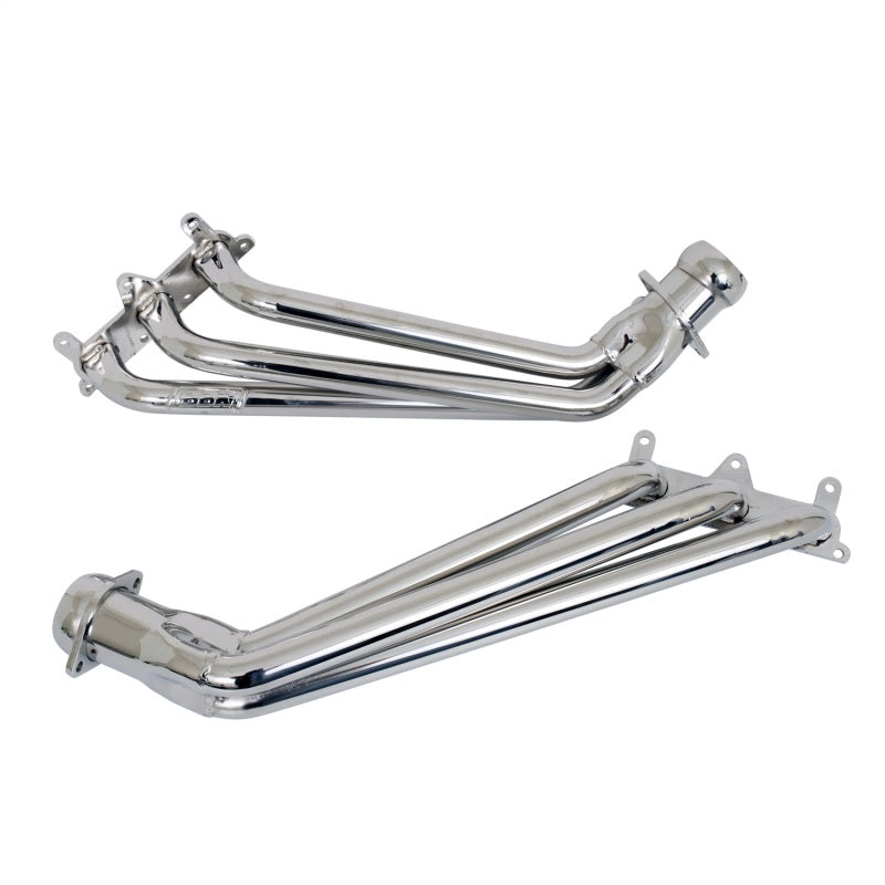 BBK 10-11 Camaro V6 Long Tube Exhaust Headers With Converters - 1-5/8 Chrome-thumbmail-23