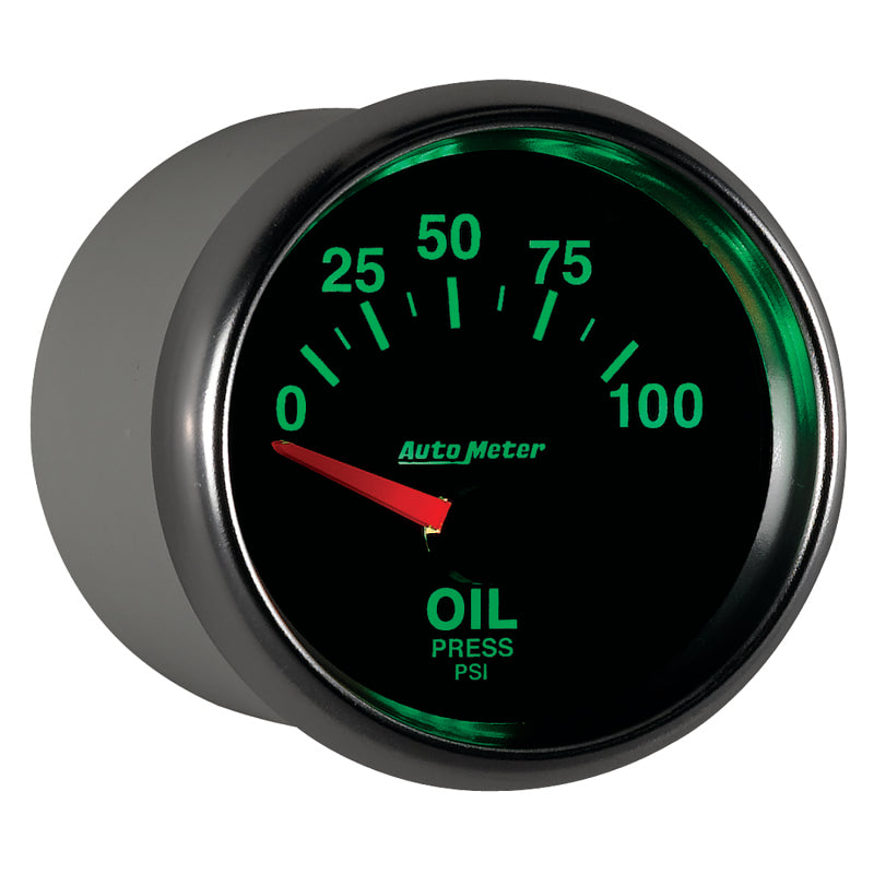 Autometer GS 0-100 PSI Short Sweep Electronic Oil Pressure Gauge-thumbmail-5