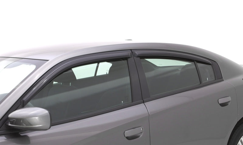 AVS 11-18 Dodge Charger Ventvisor Outside Mount Window Deflectors 4pc - Smoke-thumbmail-4