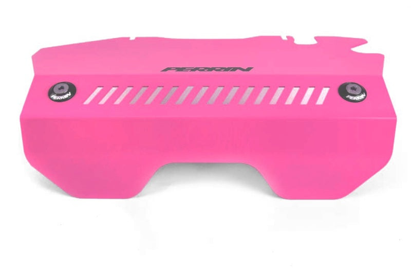 Perrin Subaru Pulley Cover (For FA DIT Engines) - Hyper Pink-thumbmail-2
