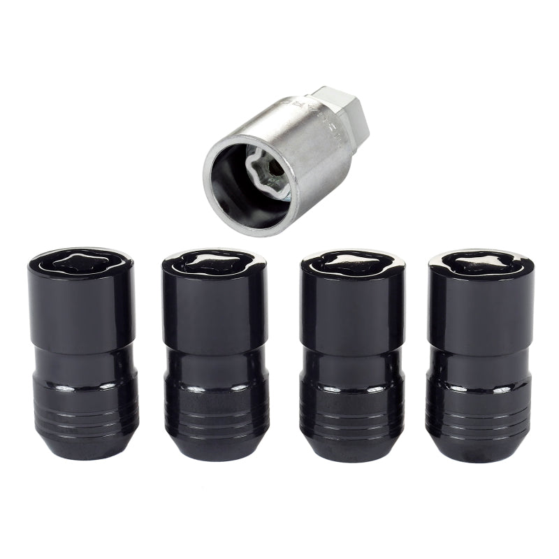 McGard Wheel Lock Nut Set - 4pk. (Cone Seat) M14X1.5 / 21mm & 22mm Dual Hex / 1.639in. L - Black-thumbmail-7