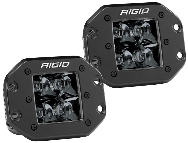 Rigid Industries D2 - Midnight Edition Flush Mount Spot Lights-thumbmail-2
