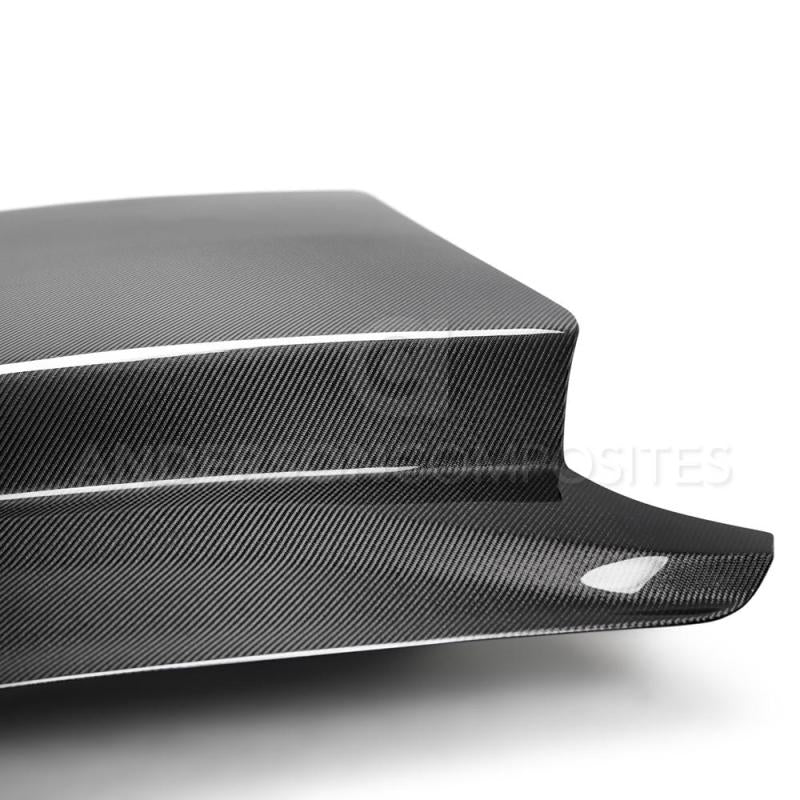 Anderson Composites 2018 Ford Mustang Double Sided Type-CJ 4in Carbon Fiber Cowl Hood-thumbmail-11