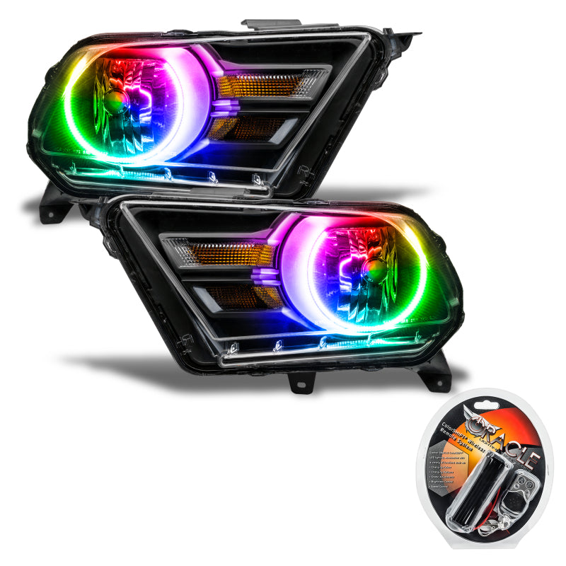 Oracle 10-14 Ford Mustang HL (Non-HID) - ColorSHIFT-thumbmail-3