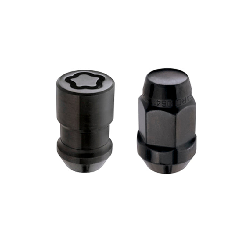 McGard 5 Lug Hex Install Kit w/Locks (Cone Seat Nut / Bulge) 1/2-20 / 3/4 Hex / 1.45in. L - Black-thumbmail-4