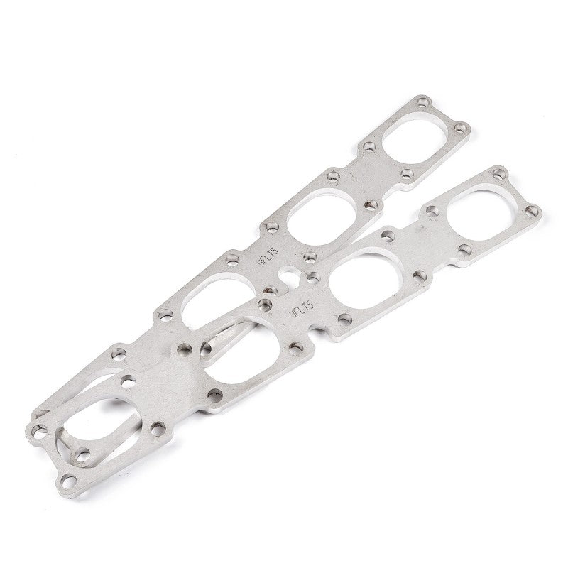 Stainless Works Chevrolet LT5 Flat Rectangular Port Header 304SS Exhaust Flanges 2in Primaries-thumbmail-2
