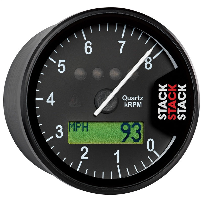 Autometer Stack Display Tachometer 0-8K RPM - Black-thumbmail-6