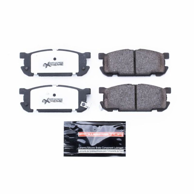 Power Stop 01-05 Mazda Miata Rear Z26 Extreme Street Brake Pads w/Hardware-thumbmail-1