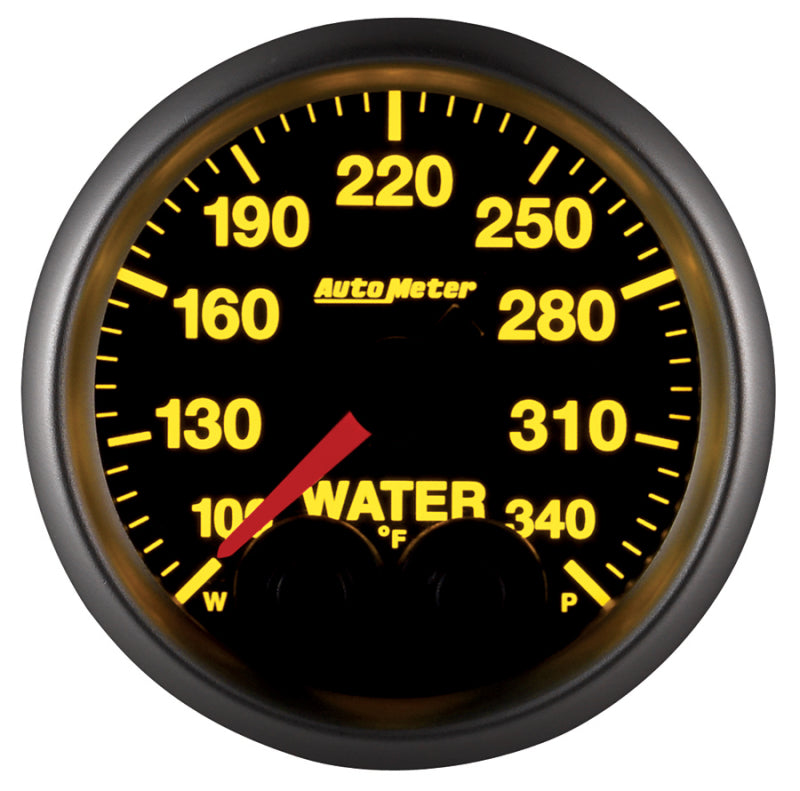 Autometer Elite 52mm 100-340 Deg F Water Temperature Peak and Warn Gauge w/ Electonic Control-thumbmail-8
