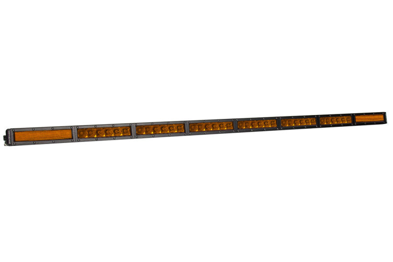 Diode Dynamics 50 In LED Light Bar Single Row Straight - Amber Combo Each Stage Series-thumbmail-1