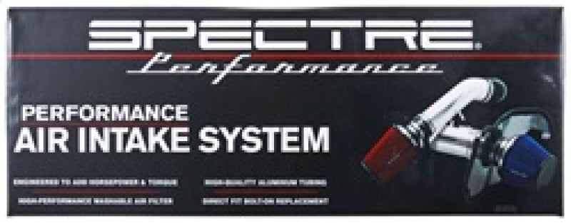 Spectre 10-12 Chevy Camaro V8-6.2L F/I Air Intake Kit - Clear Anodized w/Red Filter-thumbmail-28