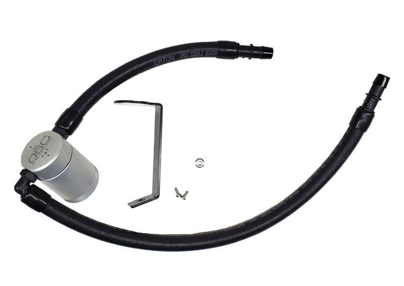 J&L 11-22 3.6L V6 Dodge Charger/Challenger/Chrysler 300C Oil Separator 3.0 - Clear Anodized-thumbmail-1