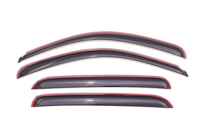AVS 21-22 Hyundai Santa Cruz In-Channel Ventvisor Front & Rear Window Deflectors 4pc - Smoke-thumbmail-3