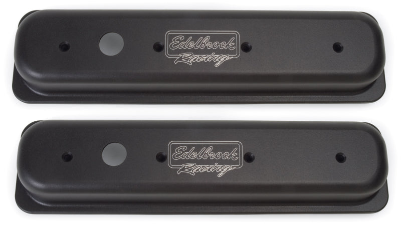 Edelbrock Valve Cover Victor Series Chevrolet 1987-1995 262-400 CI V8 Black-thumbmail-3