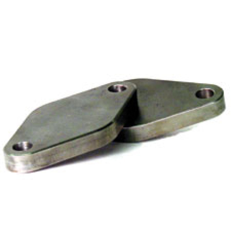 ATP 2 Bolt External Wastegate Block Off Drilled Flange - Steel-thumbmail-1