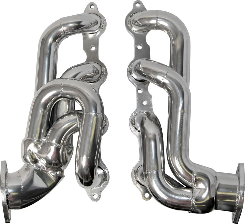 BBK 10-15 Camaro LS3 L99 Shorty Tuned Length Exhaust Headers - 1-3/4 Silver Ceramic-thumbmail-4