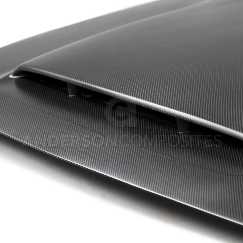 Anderson Composites 2018 Dodge Demon Type-OE Dry Carbon Fiber Hood-thumbmail-6