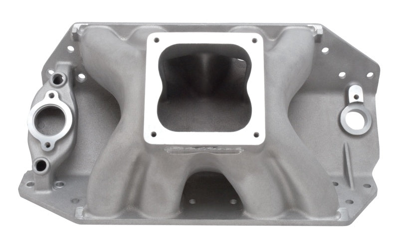 Edelbrock Manifold Big Victor II BBC w/ Edelbrock Profiler or Dart Big Chief Heads Dominator Flange-thumbmail-3