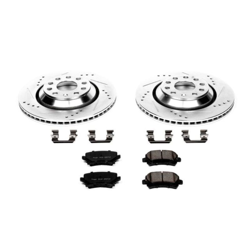 Power Stop 09-17 Volkswagen CC Rear Z23 Evolution Sport Brake Kit-thumbmail-1