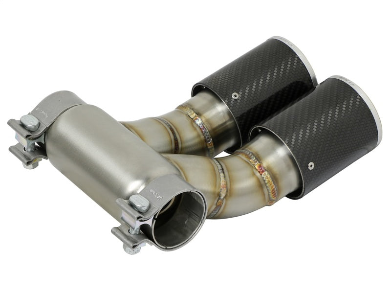 aFe Power 13-14 Porsche Cayman S / Boxster S Carbon Fiber Exhaust Tip Upgrade-thumbmail-9