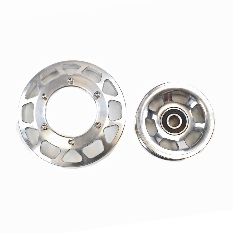 Industrial Injection 07-18 Dodge Cummins 5.9L/6.7L Common Rail Billet Pulley Kit-thumbmail-10